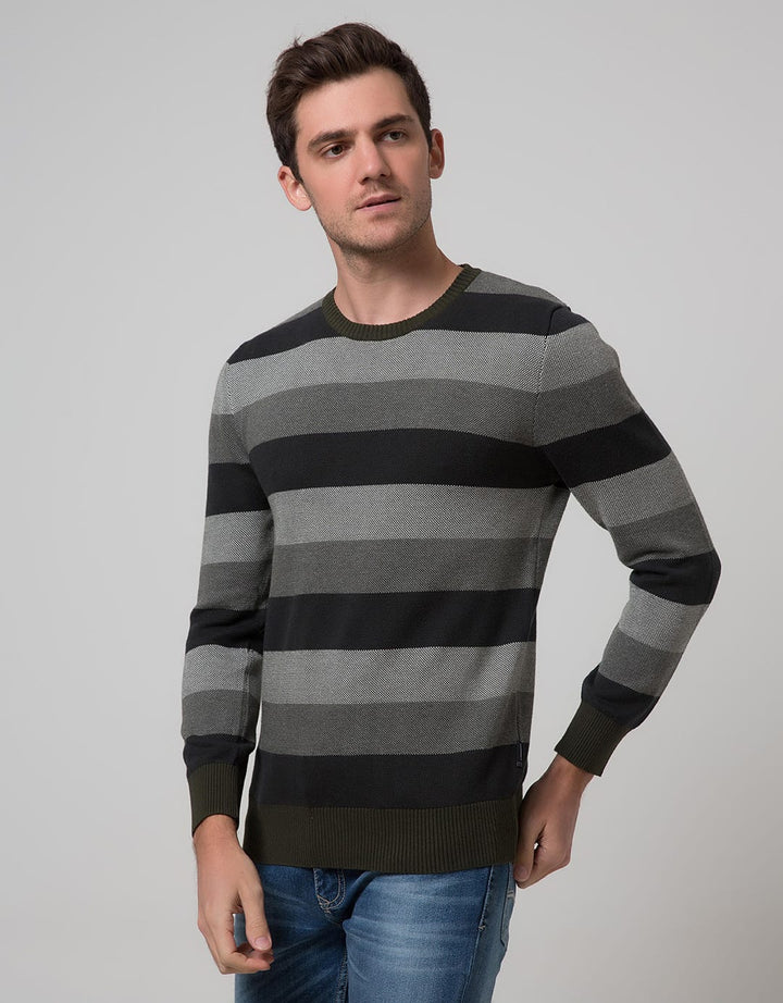 Cardinal Formal Stripe Formal Sweater