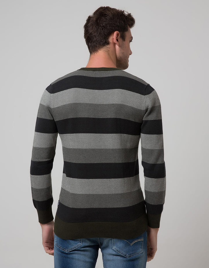 Cardinal Formal Stripe Formal Sweater