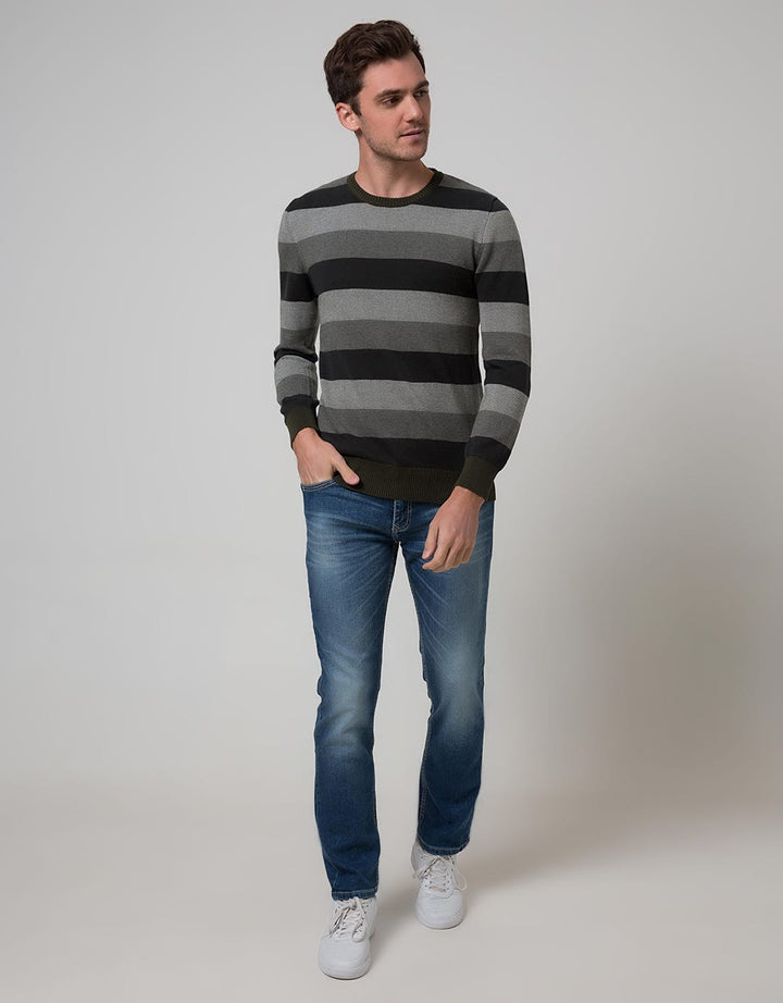 Cardinal Formal Stripe Formal Sweater