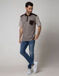 Cardinal Formal Short Sleeve Polo Shirt Formal