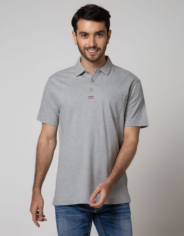 Cardinal Formal Short Sleeve Polo Shirt Formal