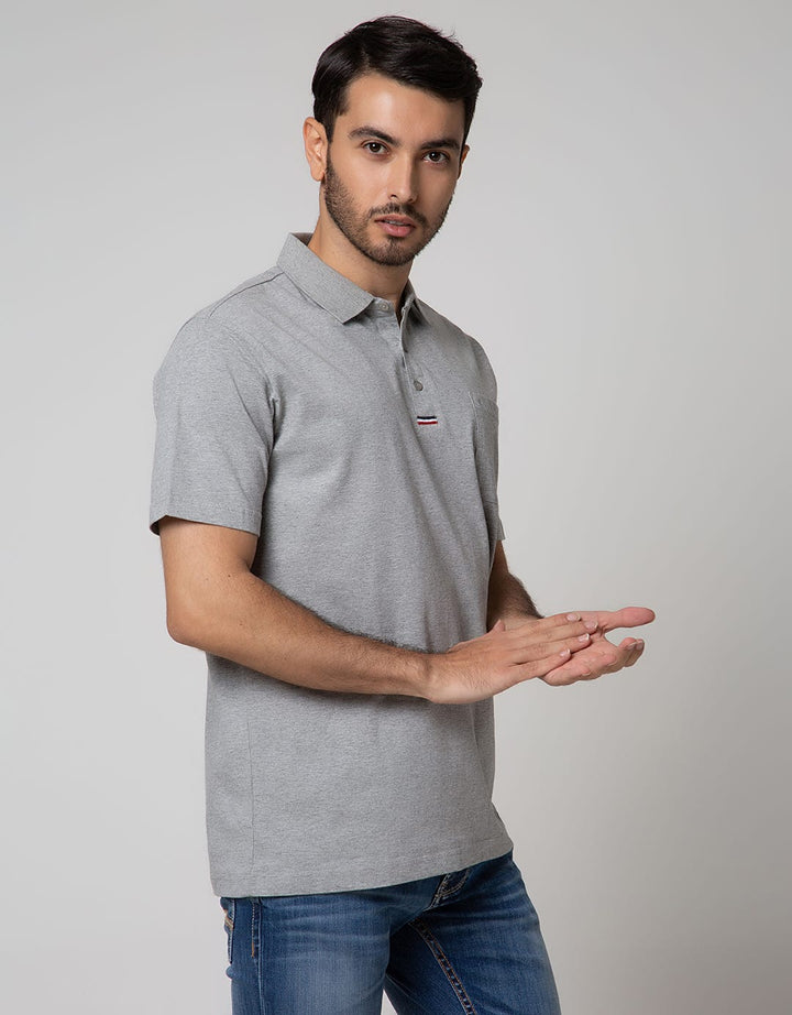 Cardinal Formal Short Sleeve Polo Shirt Formal