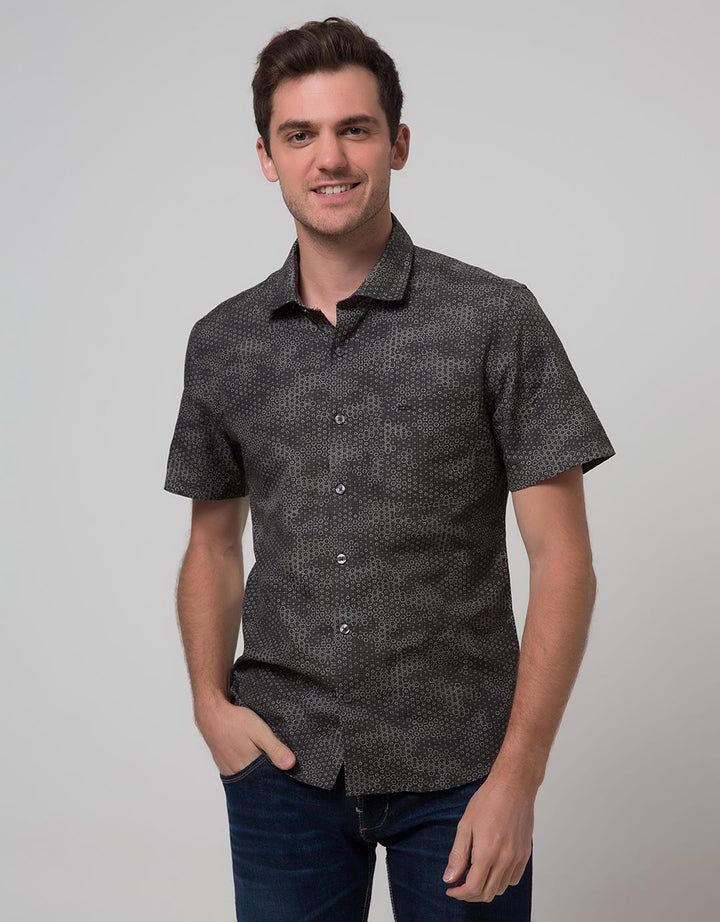 Cardinal Formal Kemeja Short Sleeve Men Formal