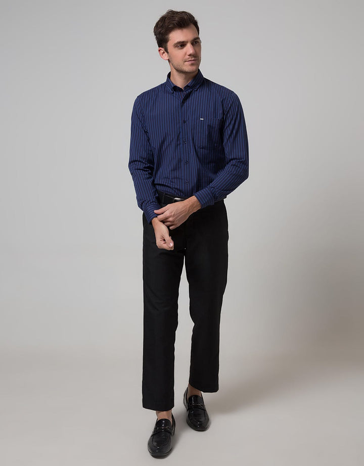 Cardinal Formal Long Sleeve Kemeja Formal Slim Fit
