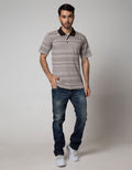 Cardinal Formal Short Sleeve Polo Shirt Formal
