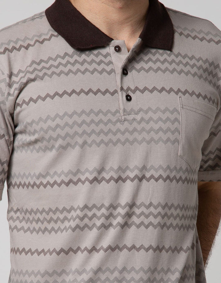 Cardinal Formal Short Sleeve Polo Shirt Formal
