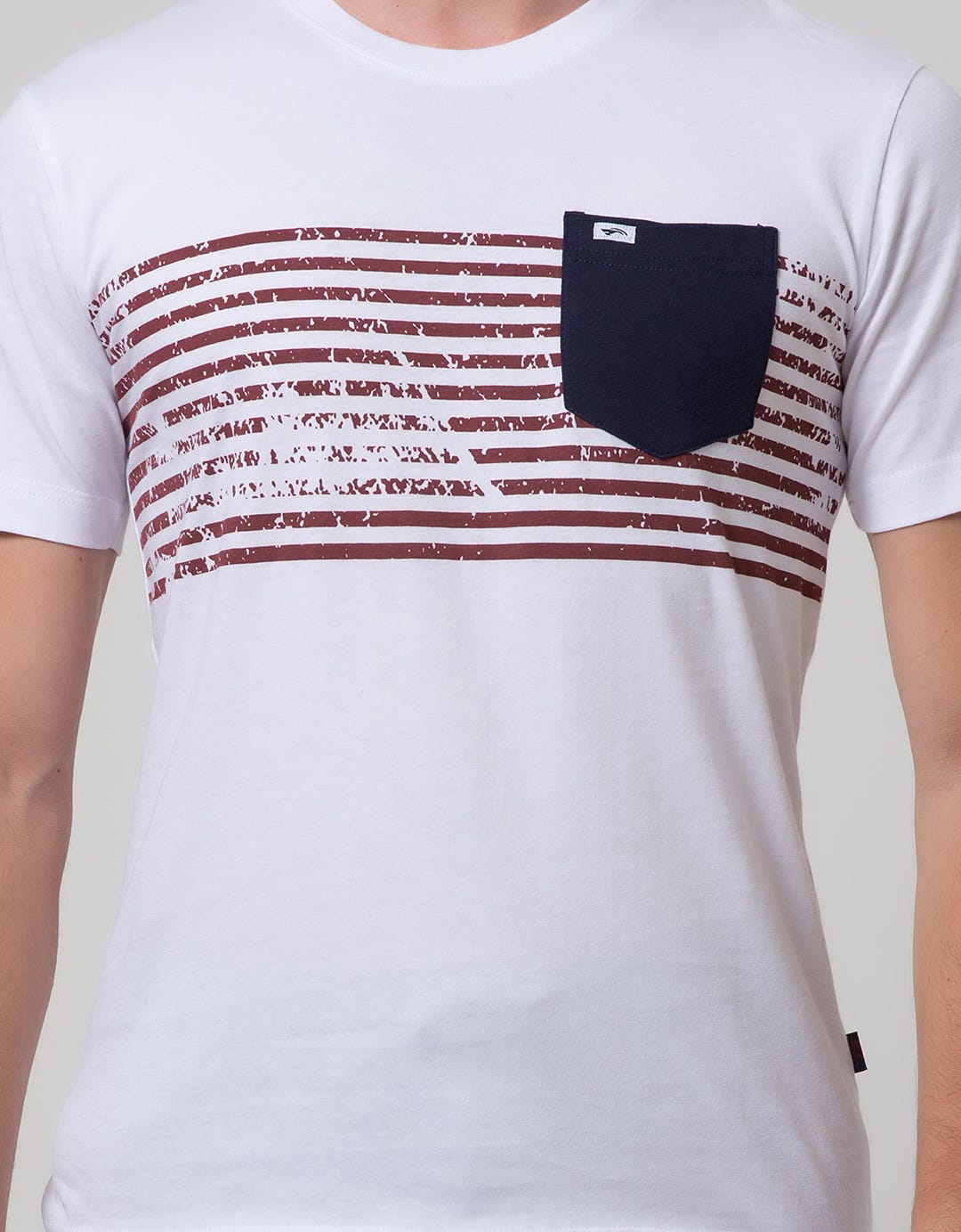 Cardinal Jeans Short Sleeve Men's Oblong T-Shirt