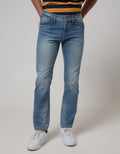 Cardinal Jeans Celana Panjang Denim Washed Accent