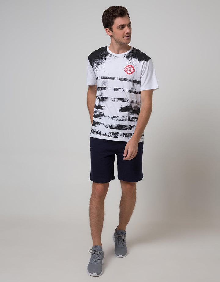 Cardinal Jeans Short Sleeve Men T-Shirt Oblong