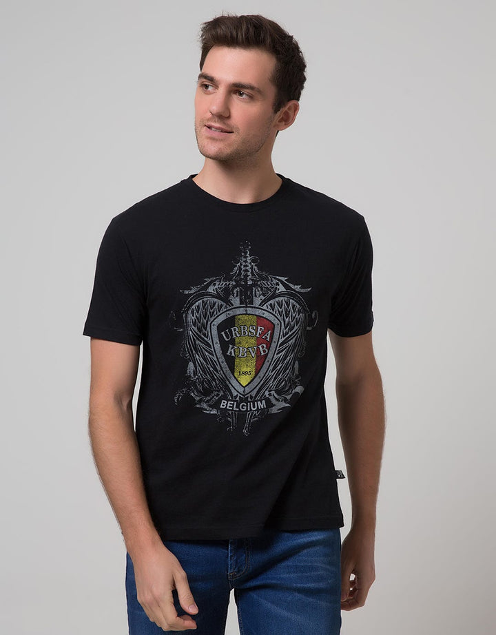 Cardinal Jeans Short Sleeve Men T-Shirt Oblong