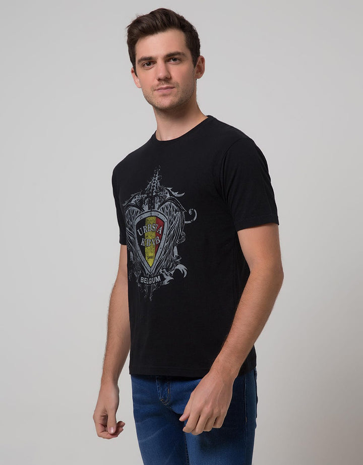 Cardinal Jeans Short Sleeve Men T-Shirt Oblong