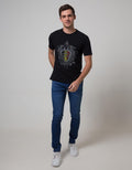 Cardinal Jeans Short Sleeve Men T-Shirt Oblong