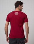 Cardinal Jeans Short Sleeve Men T-Shirt Oblong