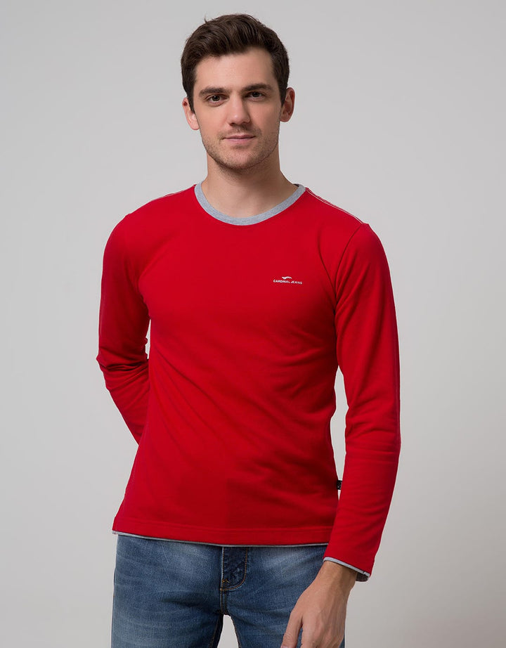 Cardinal Jeans Long Sleeve T-Shirt