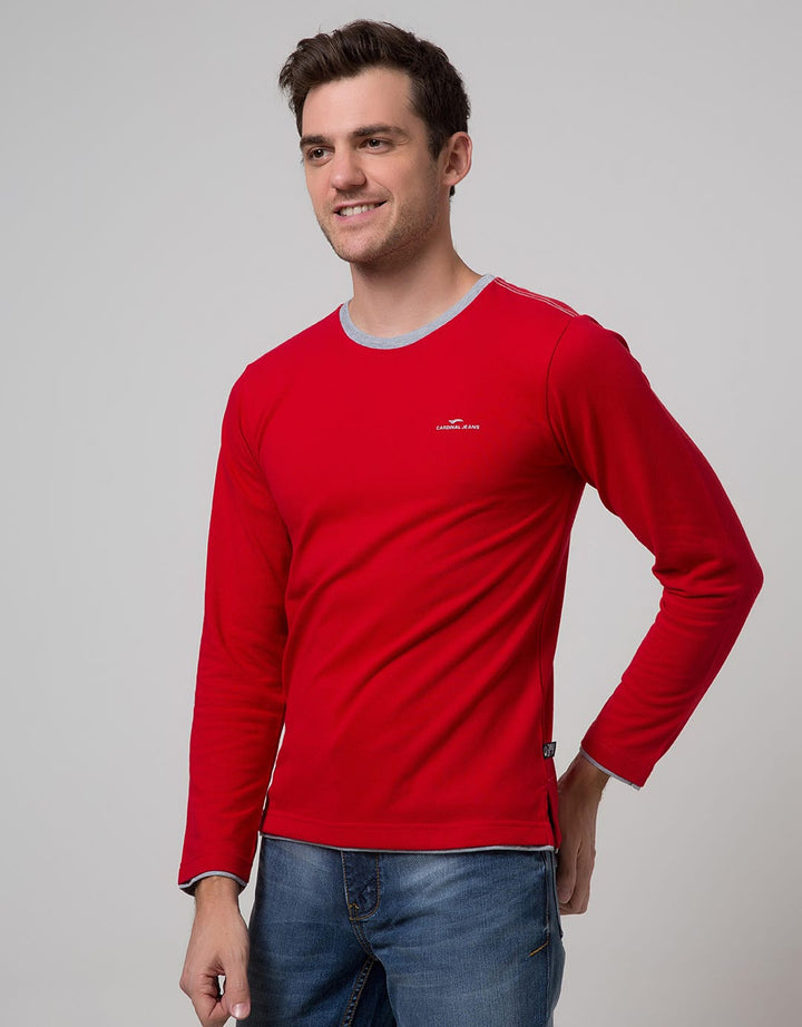 Cardinal Jeans Long Sleeve T-Shirt