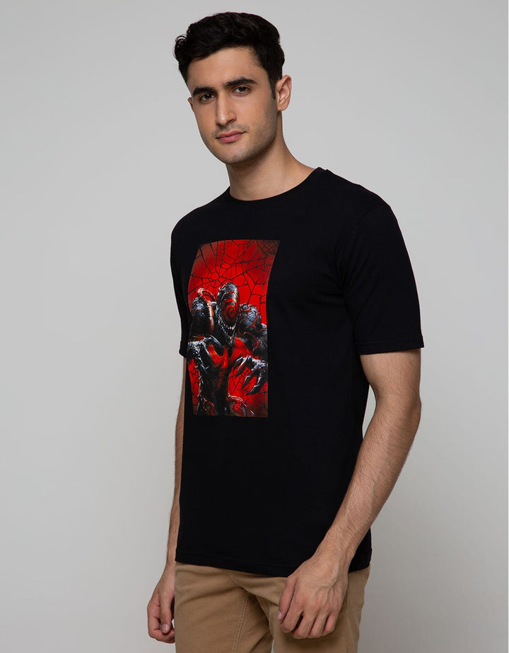Marvel Venom Web Art Short Sleeve T-Shirt Print