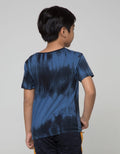 Little M Short Sleeve T-Shirt Tie Dyed Brooklyn Rotary Combed