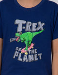Little M Short Sleeve T-Shirt Flip T-Rex Of The Planet