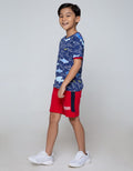 Little M Short Sleeve T-Shirt Fullprint Sharks