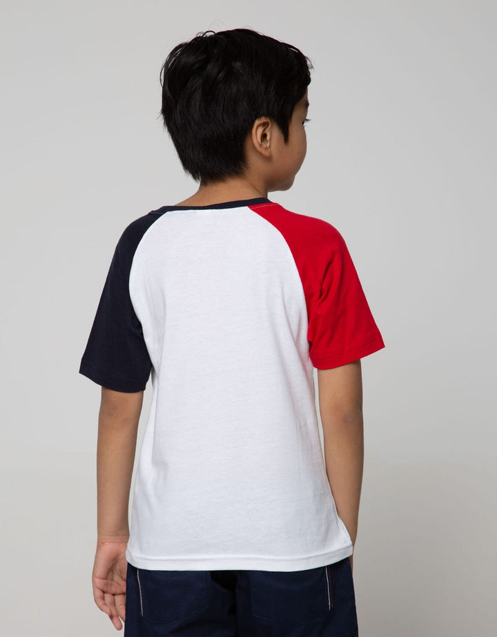 Little M Short Sleeve Raglan T-Shirt Weekend