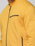 d&amp;f Jacket Cvc Bomber Mustard Cut N Sewn