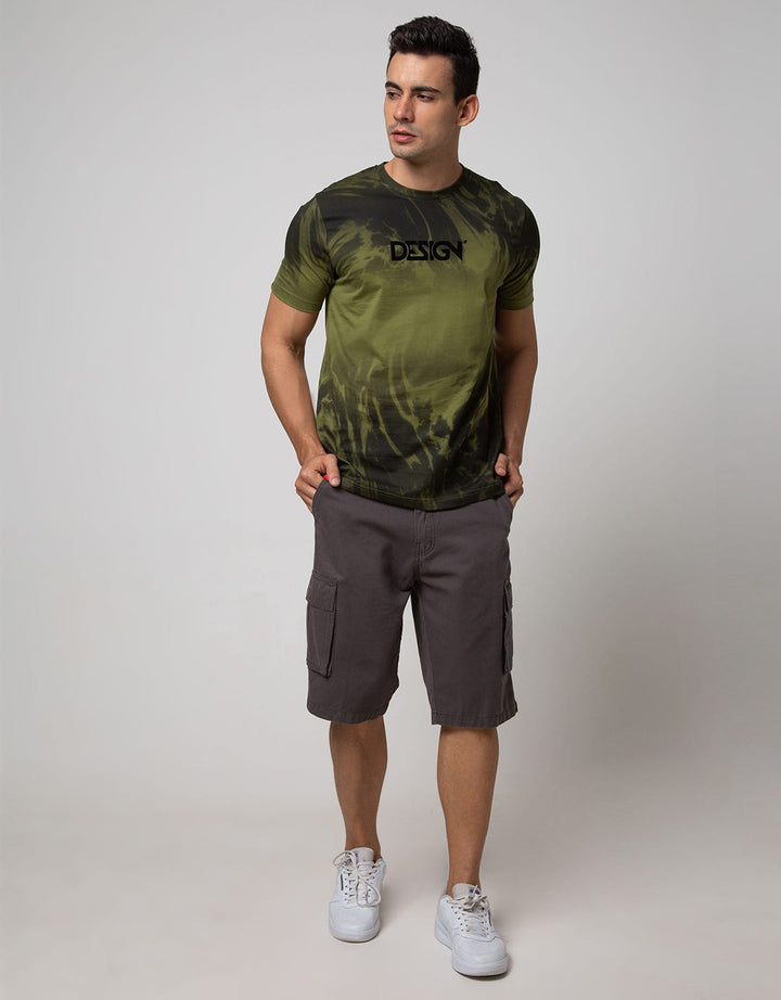 d&f T-Shirt Sj Gradasi Olive Dsgn