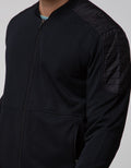 d&f Jacket Cvc Bomber W Parachute On Shoulder