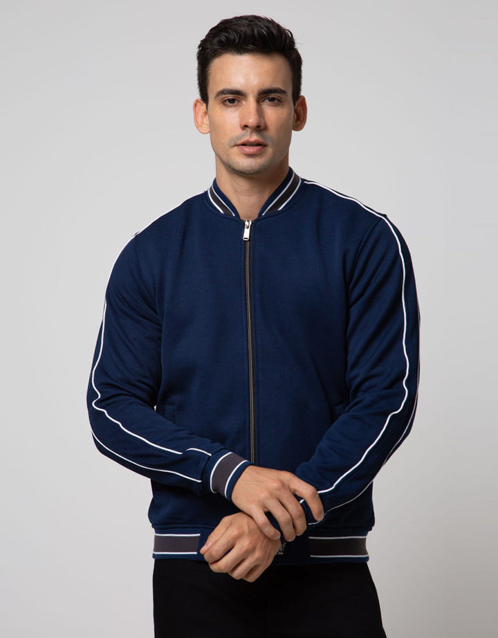 d&f Jacket Cvc Bomber W Detail In Hand