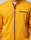 d&amp;f Jacket Cvc Bomber Mustard Cut N Sewn