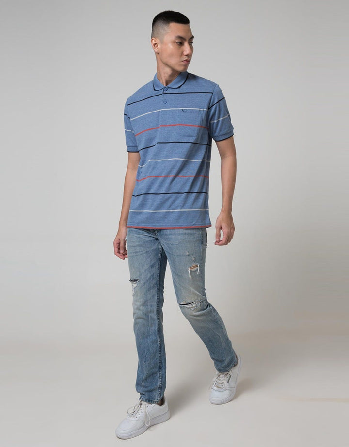 T12080B-Blue Polo St