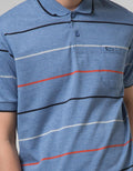 T12080B-Blue Polo St