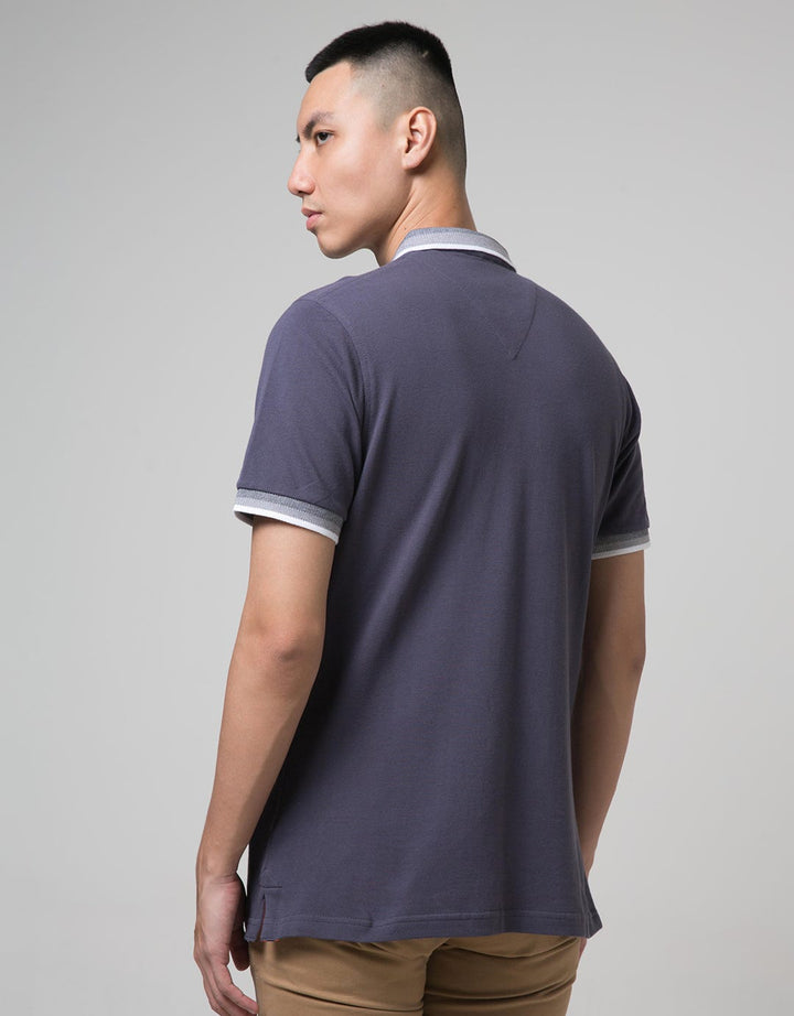 G10055A-Grey Polo Sh