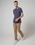 G10055A-Grey Polo Sh