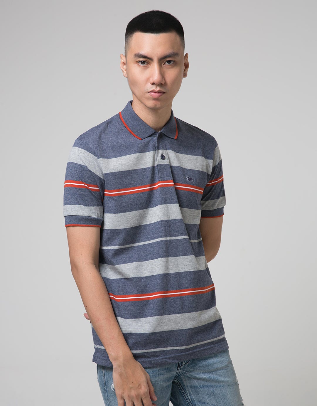 T12047N-Navy Polo St