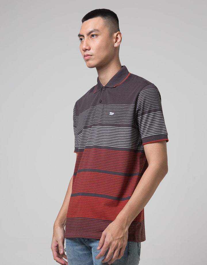 T12081G-Grey Polo St