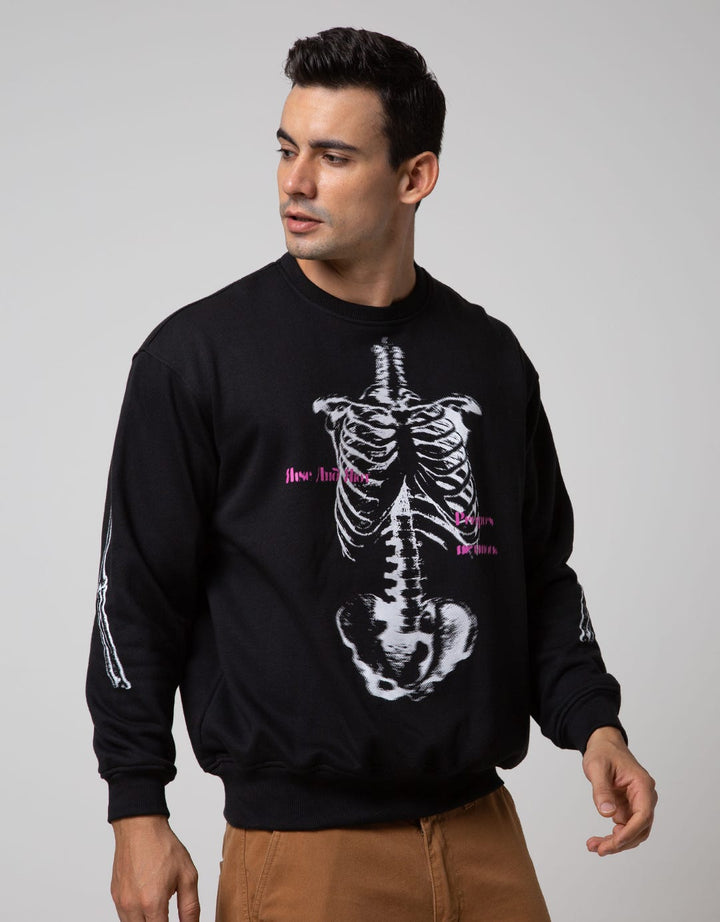 Peoples Long Crewneck Bone Sweatshirt