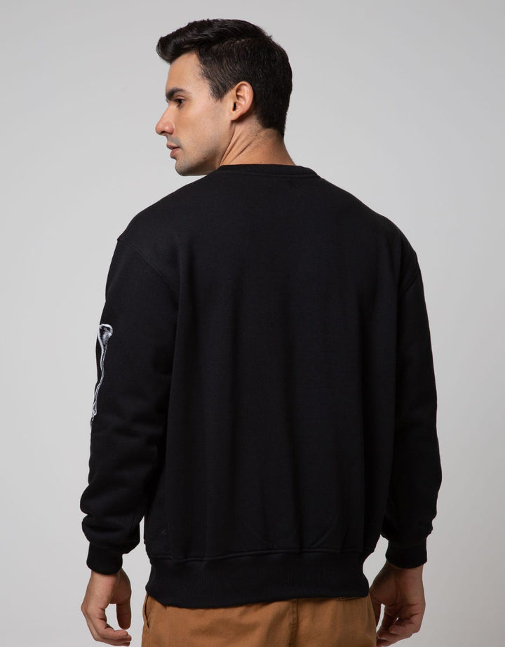 Peoples Long Crewneck Bone Sweatshirt