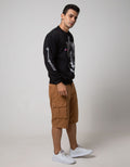 Peoples Long Crewneck Bone Sweatshirt