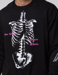 Peoples Long Crewneck Bone Sweatshirt