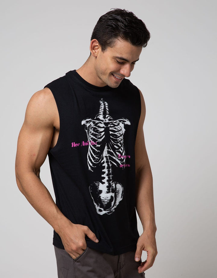 Peoples Sleeveless Bone T-Shirt