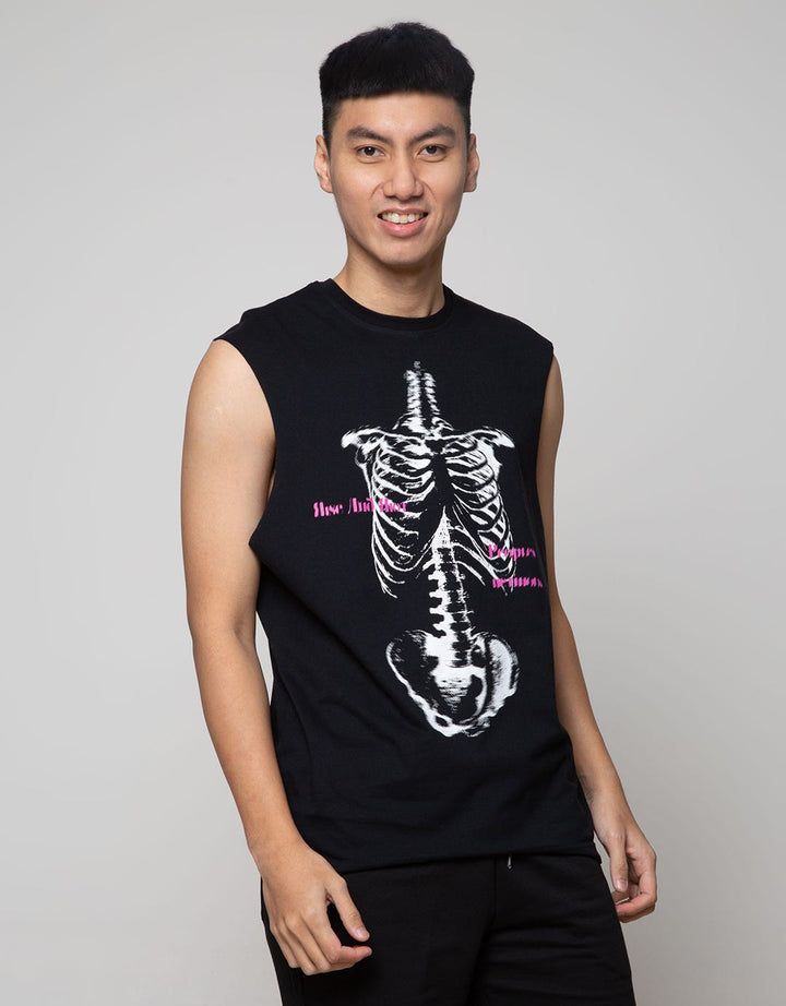 Peoples Sleeveless Bone T-Shirt