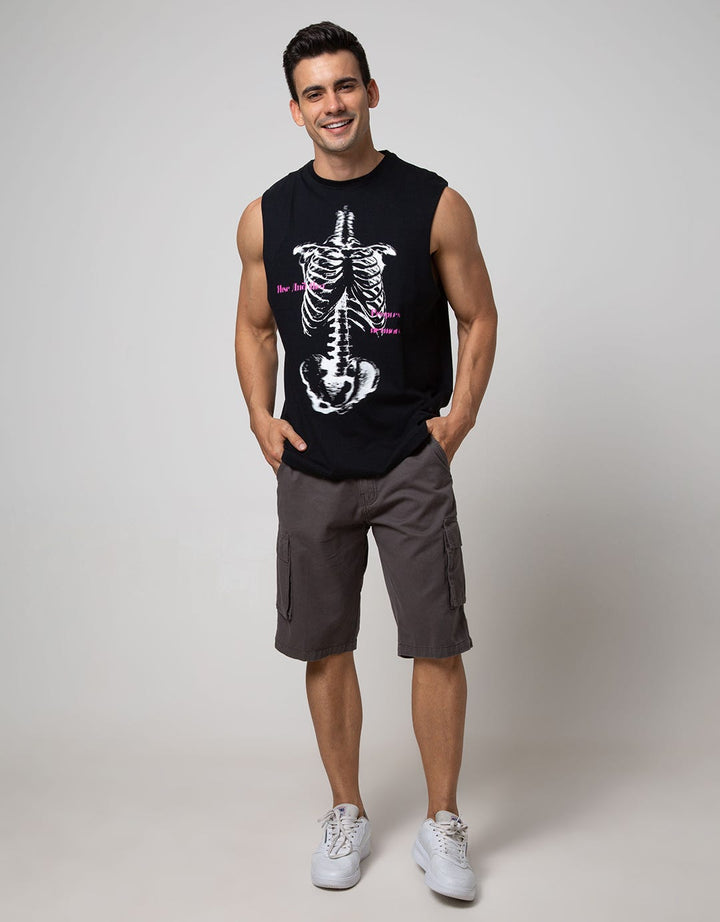 Peoples Sleeveless Bone T-Shirt