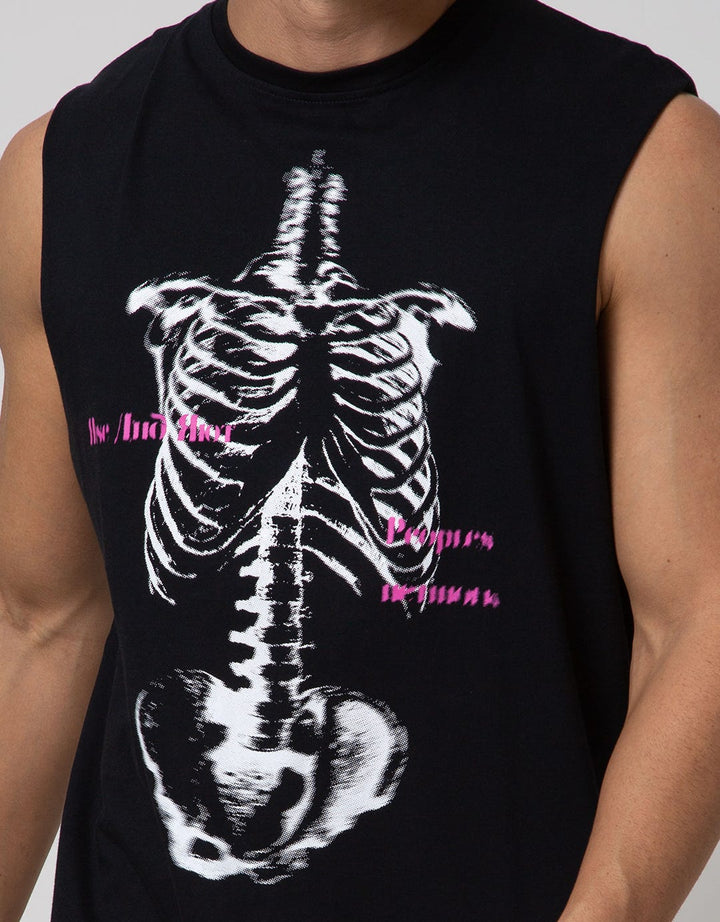 Peoples Sleeveless Bone T-Shirt