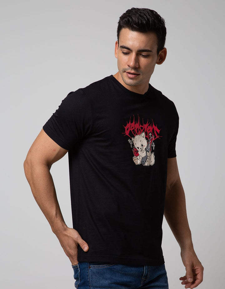Peoples T-Shirt Killer Cat