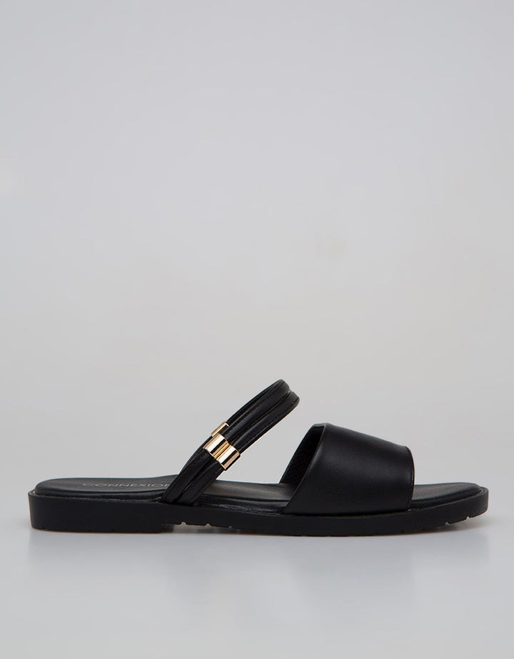 Connexion Slipper Double Strap Sandals