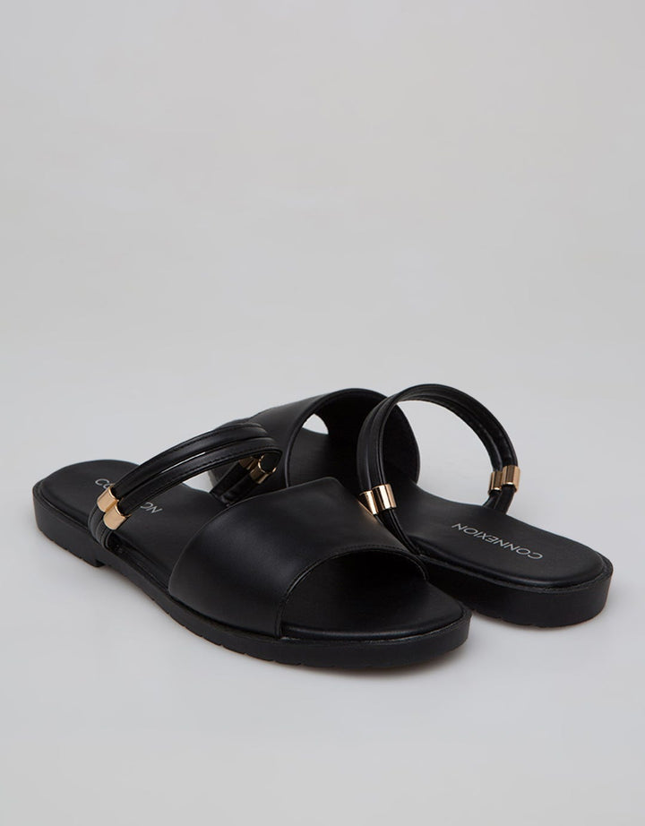 Connexion Slipper Double Strap Sandals