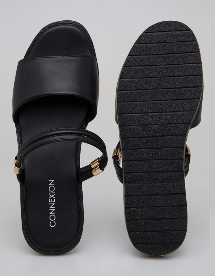 Connexion Slipper Double Strap Sandals