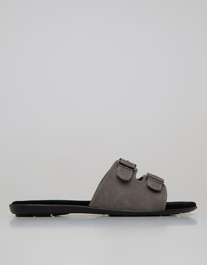 Connexion Slipper Sandal Double Buckle