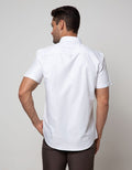 Stanley Adams Short Sleeve Shirt Check Dobby