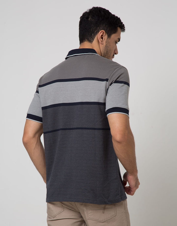 Walrus Polo Stripe Polo Shirt Pria